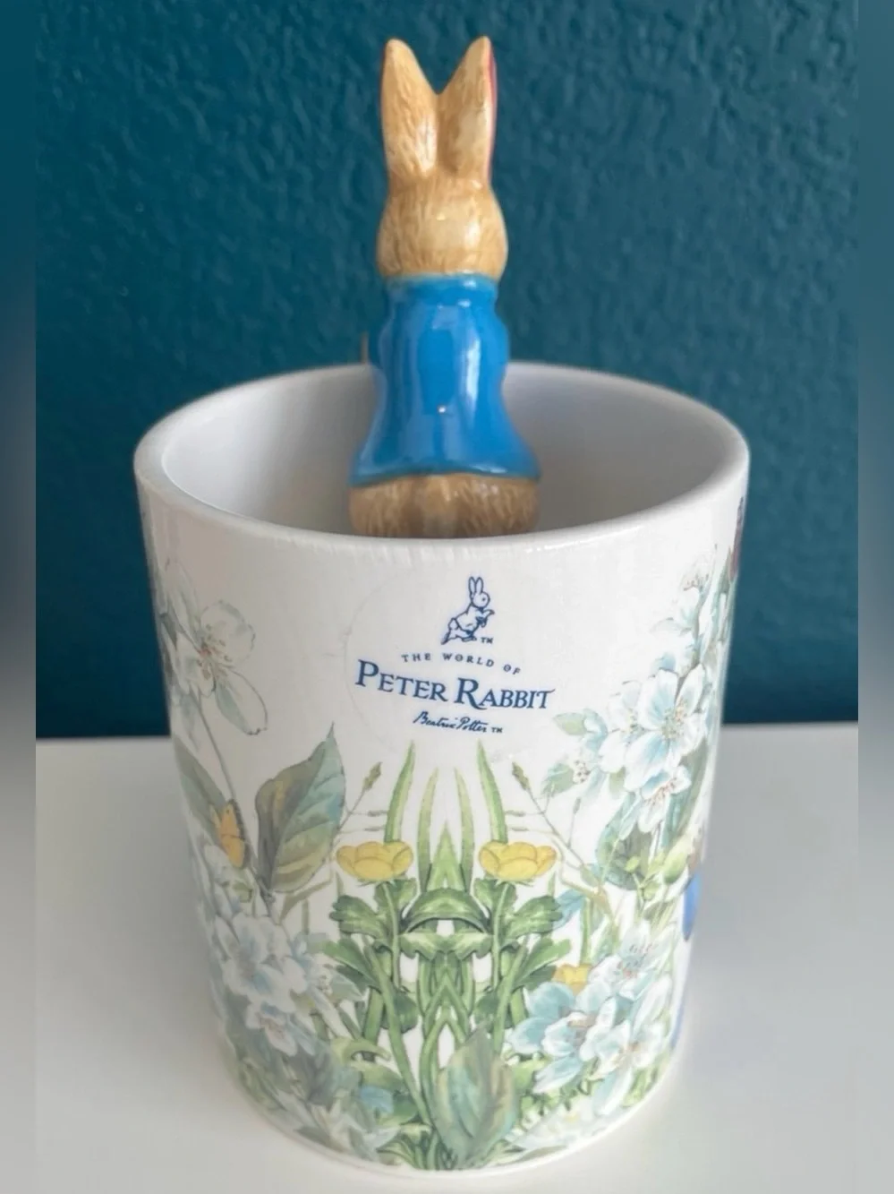 Beatrix Potter Petter Rabbit Samuel Whiskers Mug and 2 VHS Tapes